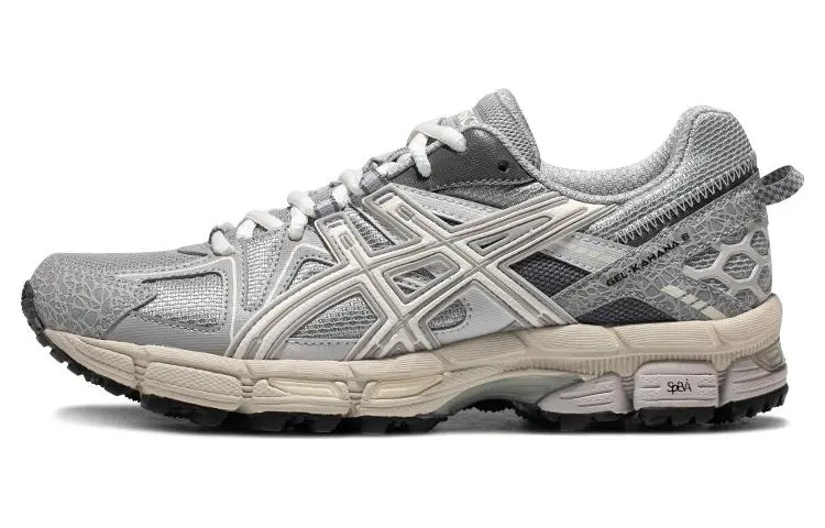 ASICS Gel-Kahana 8 Slip-Resistant Breathable Rebound Low-top Casual Trail Running Shoes Women's Gray Brown