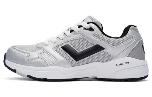 PONY MJ-72 Cushioning Slip-Resistant Lightweight Coverage Low-Top Casual Running Shoes Unisex Gray