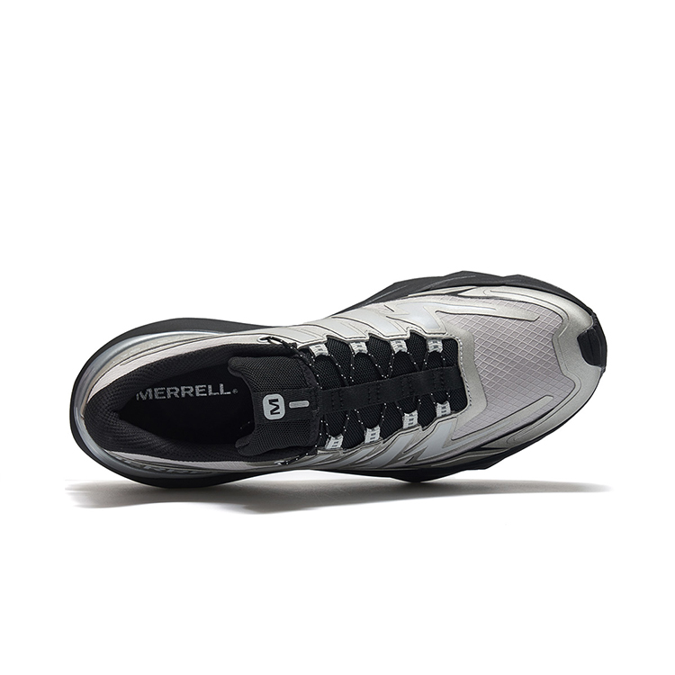 MERRELL VAST SKY Cushioning Slip Resistant Breathable Low top Outdoor Shoes Unisex Gray Silver