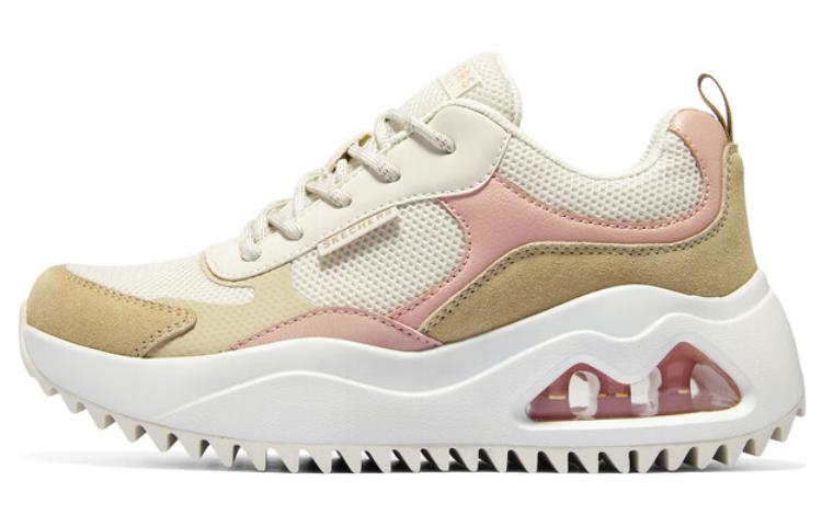 Skechers Street Uno Peaks Shoes ‘White Tan Pink’ Women’s