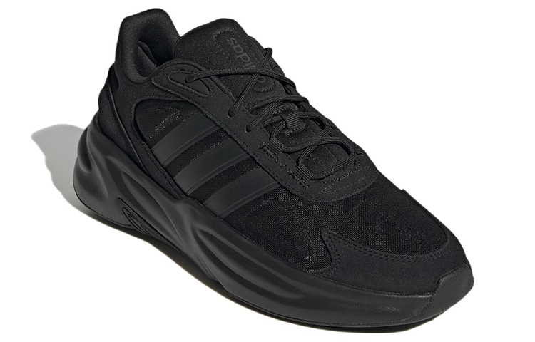 Мужские кроссовки adidas neo Cloudfoam Ozelle (черные) — 乌黑色 — фото 3