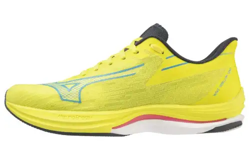 Mizuno Wave Rebellion 'Sonic Yellow Pink'