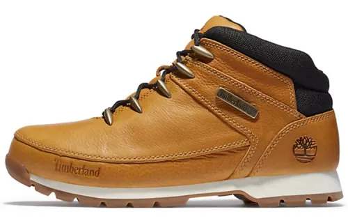 Timberland Euro Sprint Leather Abrasion Resistant Ankle Length Outdoor Boots Men's Gold