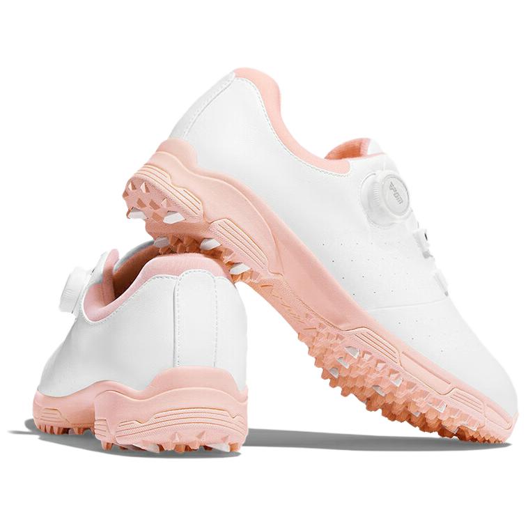 PGM Waterproof Lightweight Waterproof And Lightweight Low top Golf Shoes Women’s White Pink