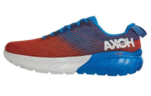 HOKA ONE ONE Mach 3 Running Shoes Men's Low Top Blue/Red