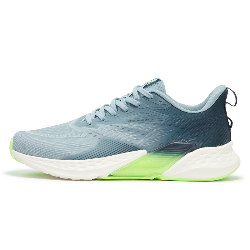 361° Casual Cushioning Abrasion Resistant Cushioning, Wear Resistant Low top Running Shoes Men’s Blue Green