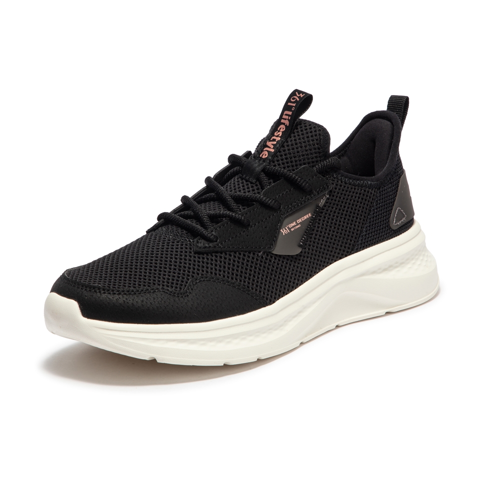 361° Cushioning Breathable Lightweight Low top Casual Sprint City Commuting Running Shoes Women’s Obsidian Black