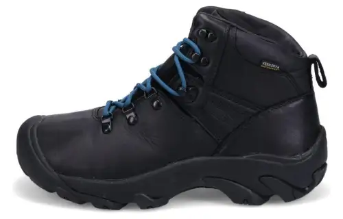 Keen Pyrenees Wear resistant And Waterproof High top Outdoor Sports Shoes Men's Black Blue