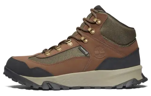 Timberland Coverage Abrasion Resistant High top Outdoor Shoes Men's Brown