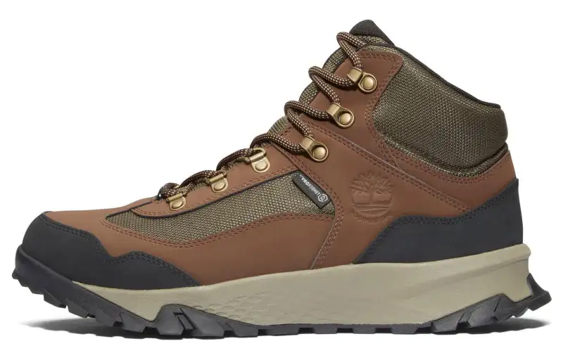 Timberland Coverage Abrasion Resistant High top Outdoor Shoes Men's Brown