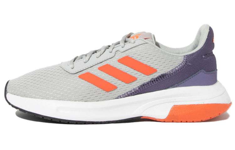 Adidas Runesy Slip Resistant Abrasion Resistant Low top Running Shoes Women's Gray