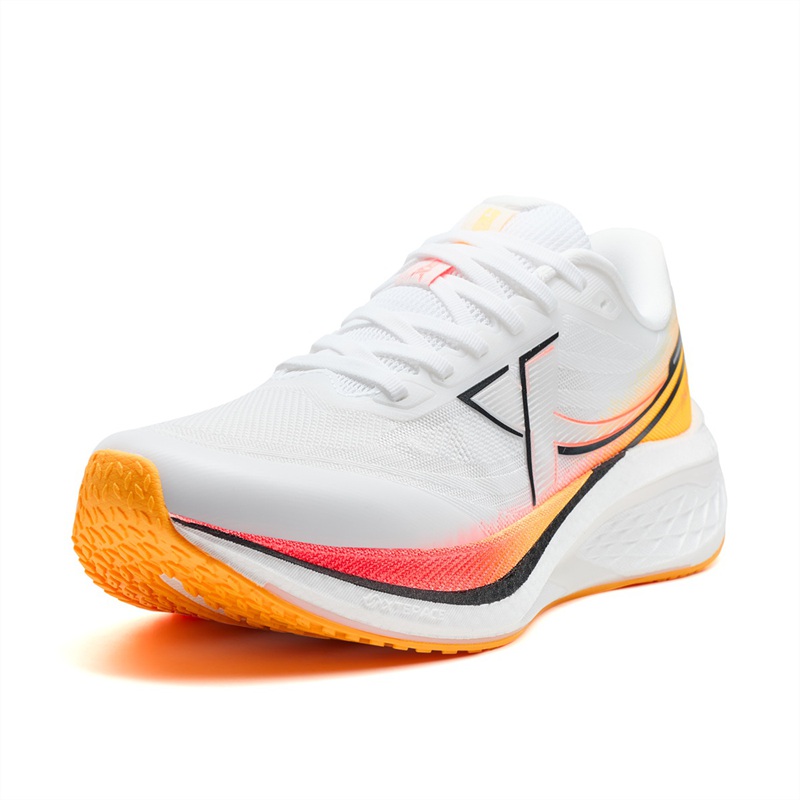 XTEP 5 Speed 3 Low top Casual Running Shoes Men’s White Orange
