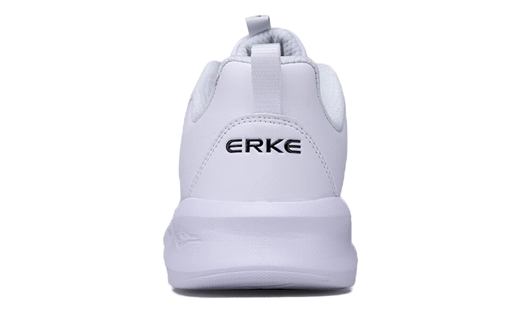 Erke Fleece Lined Thermal, Slip Resistant, Abrasion Resistant Low top Running Shoes Men’s White