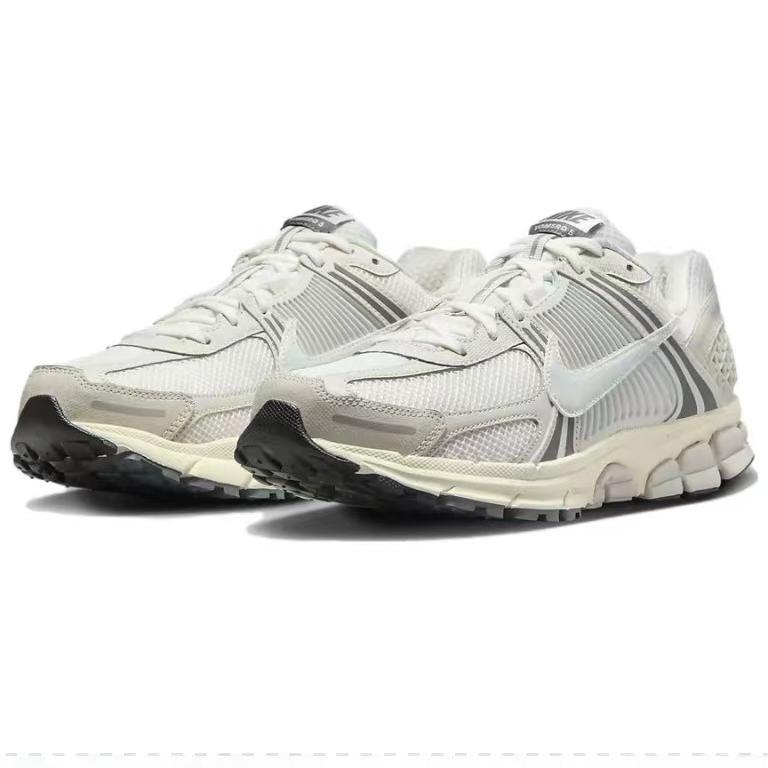 Nike Zoom Vomero 5 Breathable Low top Zoom Air Technology Running Shoes Unisex Gray Black