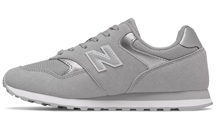 Женские кроссовки New Balance New Balance NB 393 (серые с серебристым)