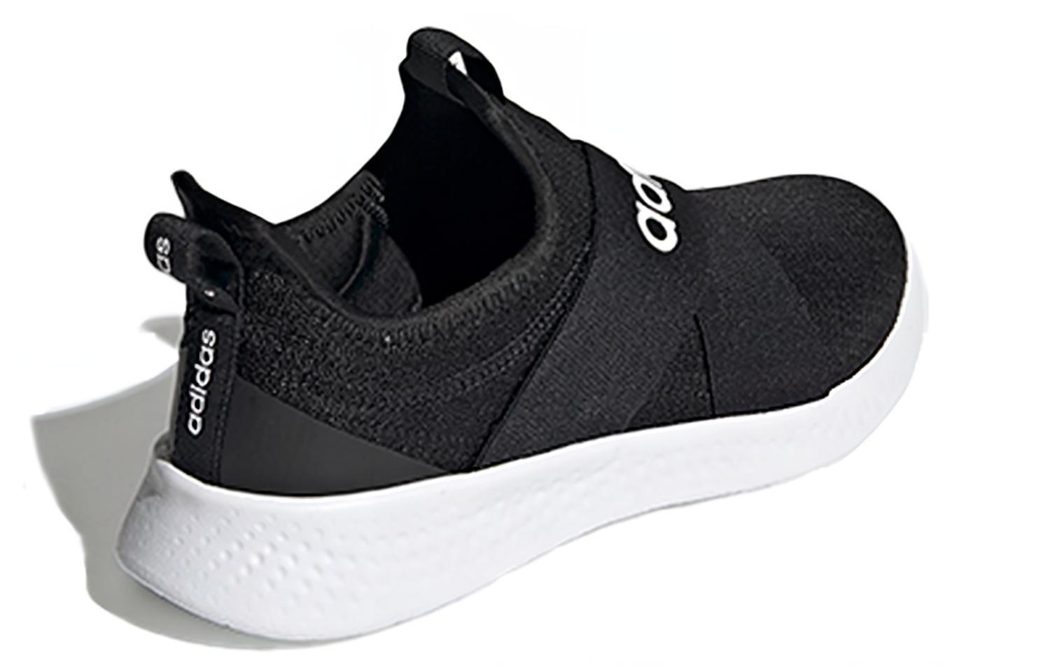 Женские кроссовки adidas neo Puremotion Adapt (черно-белые) — Чёрный / белый — фото 4