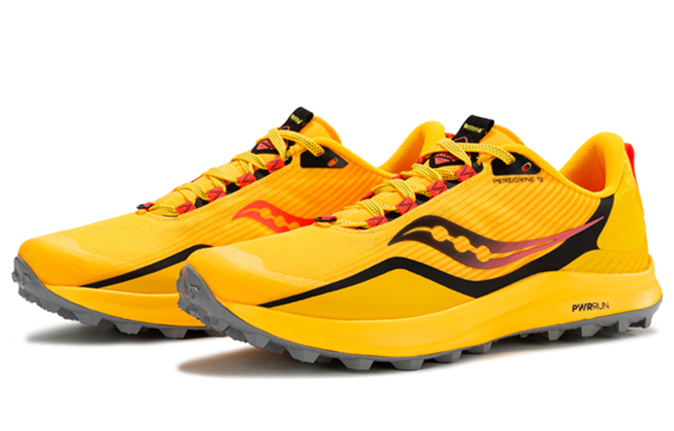 Saucony Peregrine 12 ViZi Gold ViZi Red