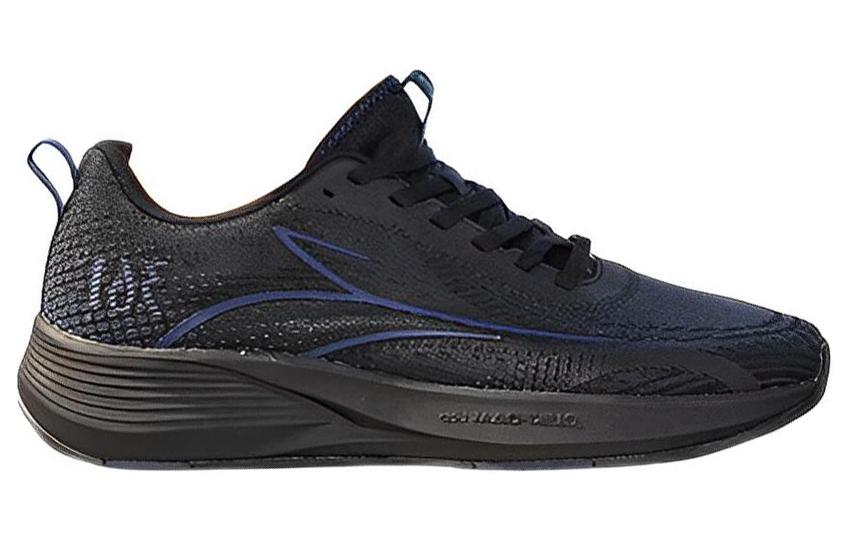 361° Feather Slip Resistant Abrasion Resistant Low top Running Shoes Men’s Black Blue