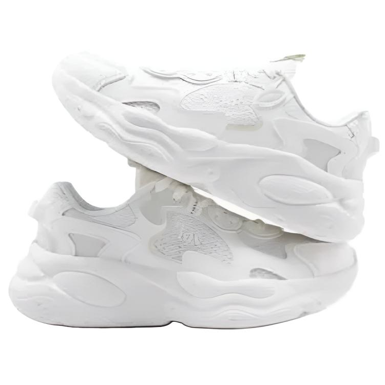 361° Yunshu Cushioning Abrasion Resistant Lightweight Low top Casual Sprint Running Shoes Women’s White Green