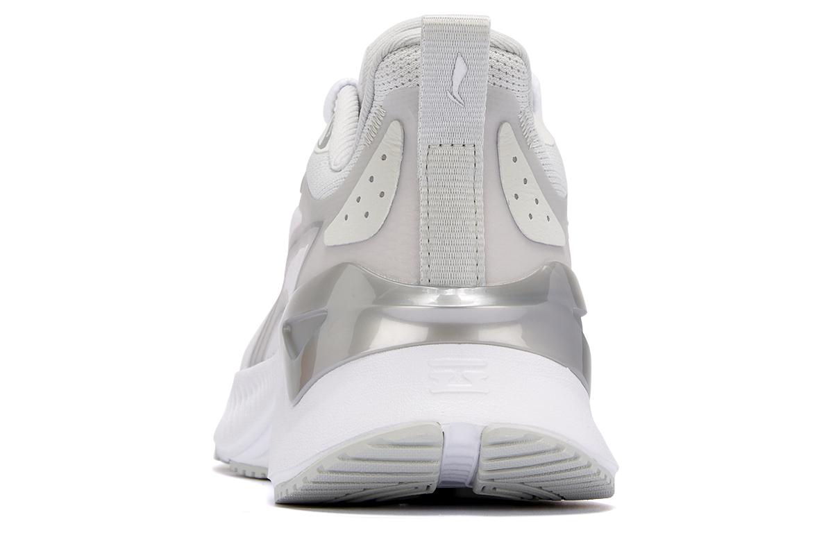 Li Ning YueYing 3.0 Cushioning Abrasion Resistant Breathable Low top Running Shoes Women’s White Gray