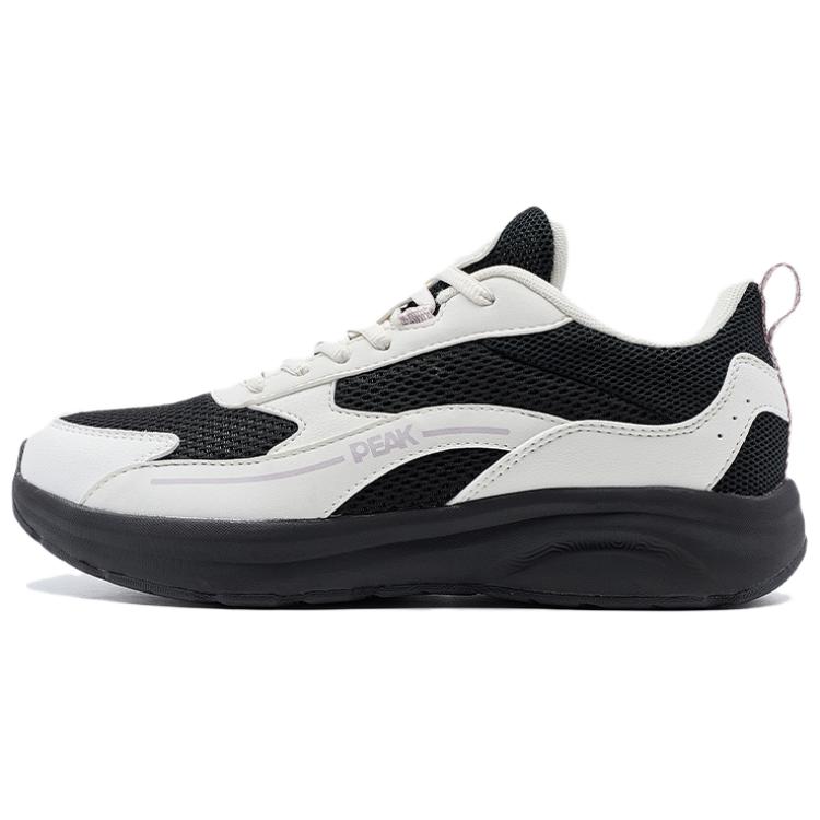 PEAK Slip Resistant Abrasion Resistant Low top Casual Running Shoes Women’s White Black
