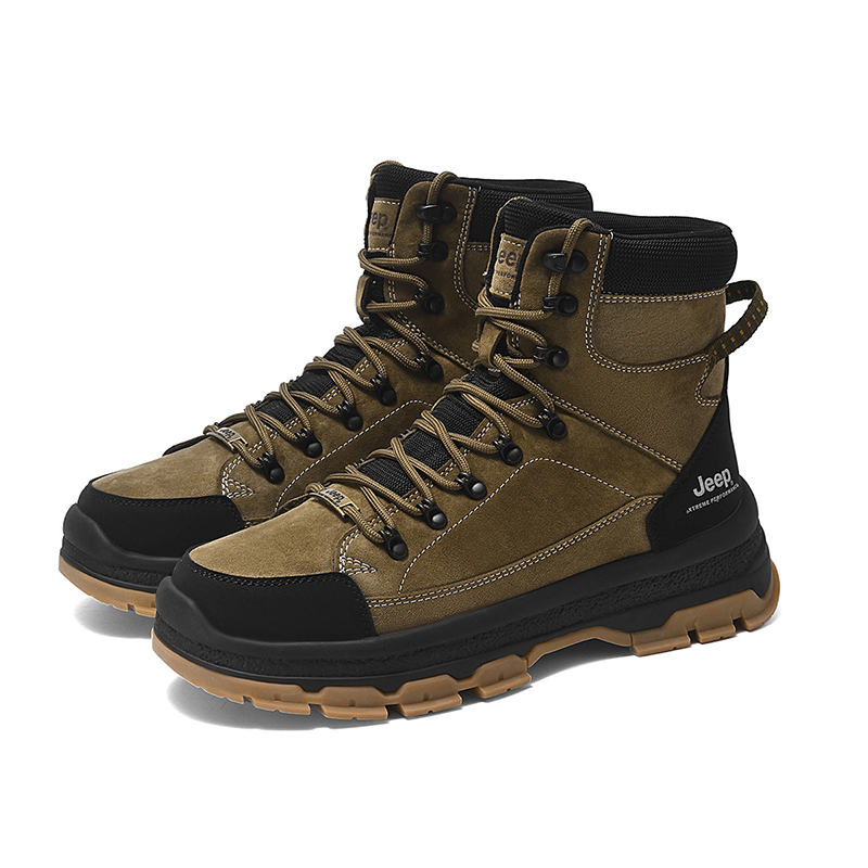 Jeep High top Outdoor Shoes Men’s Khaki
