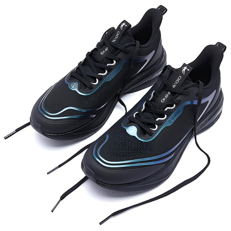 QIAODAN Infinity 6.0 Mesh Cushioning Abrasion Resistant Cushioning, Wear Resistant Low top Casual Running Shoes Men’s