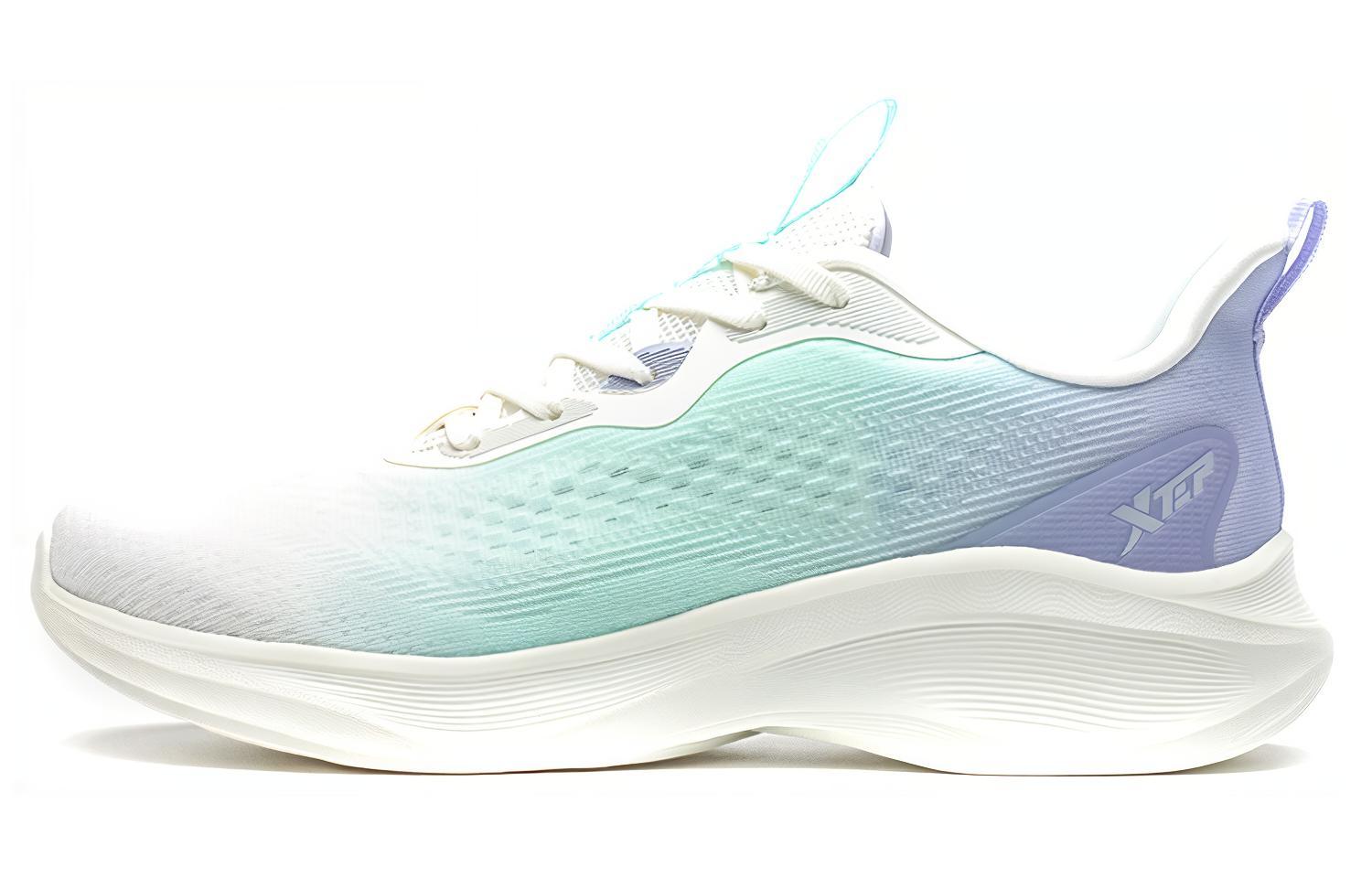 XTEP Fabric Cushioning Slip Resistant Abrasion Resistant Breathable Rebound Low top Running Shoes Women’s