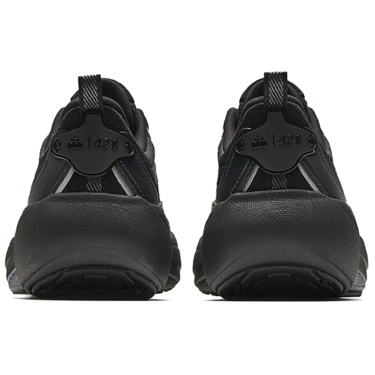 Anta Running Collection Slip Resistant Abrasion Resistant Low top Casual Running Shoes Women’s Black Silver