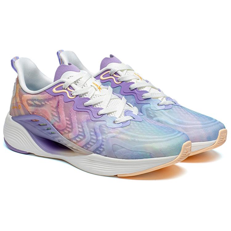 XTEP Qing Feng 5.0 Textile, Synthetic Leather Breathable Lightweight Abrasion Resistant Slip Resistant Low top