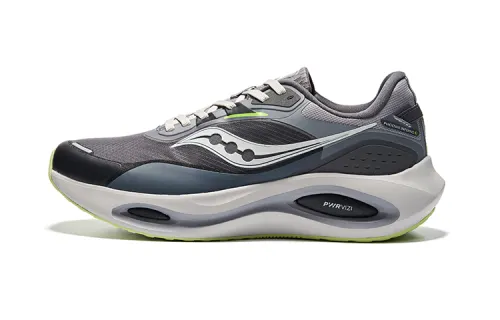 Saucony Phoenix Inferno Firebird 3 Breathable Support Low top Running Shoes Men's Black Gray