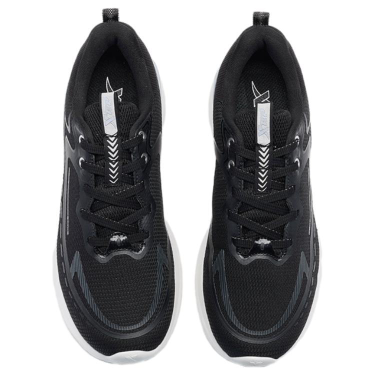 XTEP Cushioning Slip Resistant Low top Casual Running Shoes Women’s Black