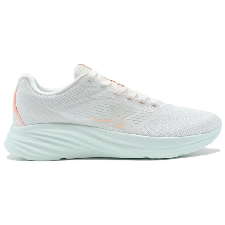 XTEP Comfortable Slip Resistant Abrasion Resistant Low top Running Shoes Women’s White Green