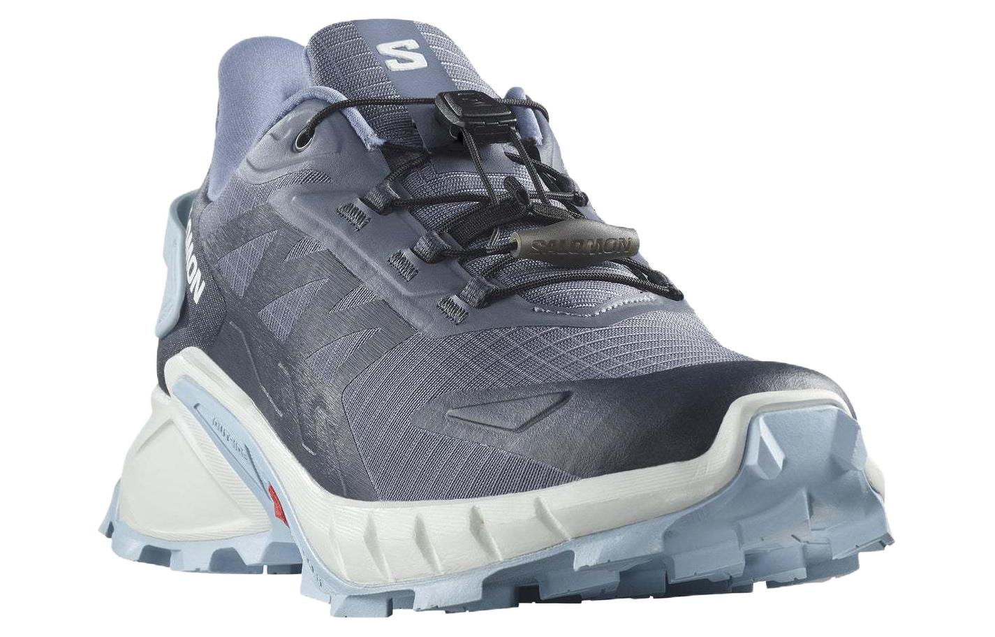 SALOMON Supercross 4 Comfortable Cushioning Slip Resistant Low top Running Shoes Women’s Dark Blue