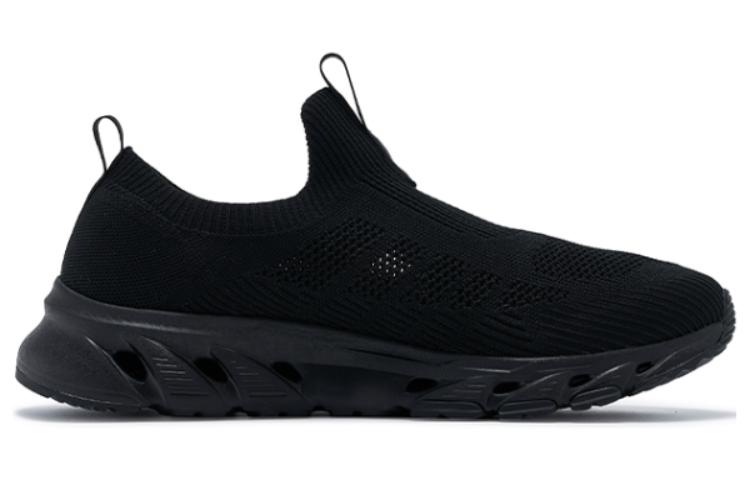 QIAODAN Running Shoes Men’s Low Top Black