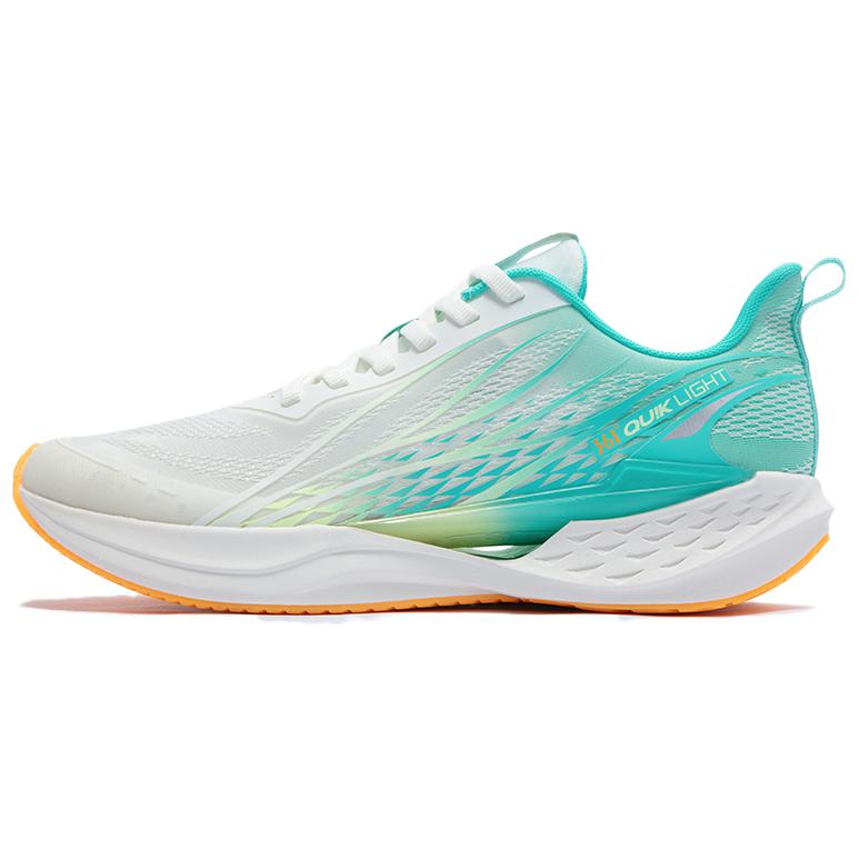 361° Slip Resistant Abrasion Resistant Low top Casual Running Shoes Men's White Blue