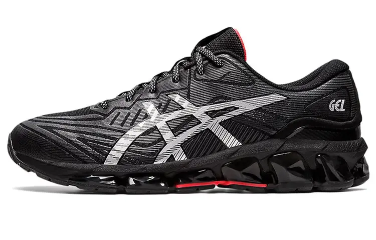 Asics Gel Quantum 360 Comfortable Abrasion Resistant Low top Running Shoes Men's Black