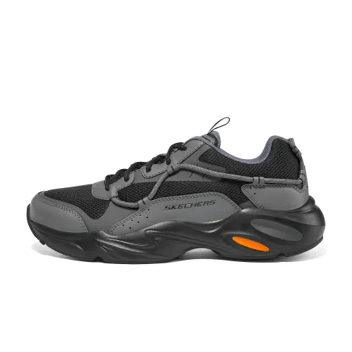 Skechers Dlites 'Black Gray'