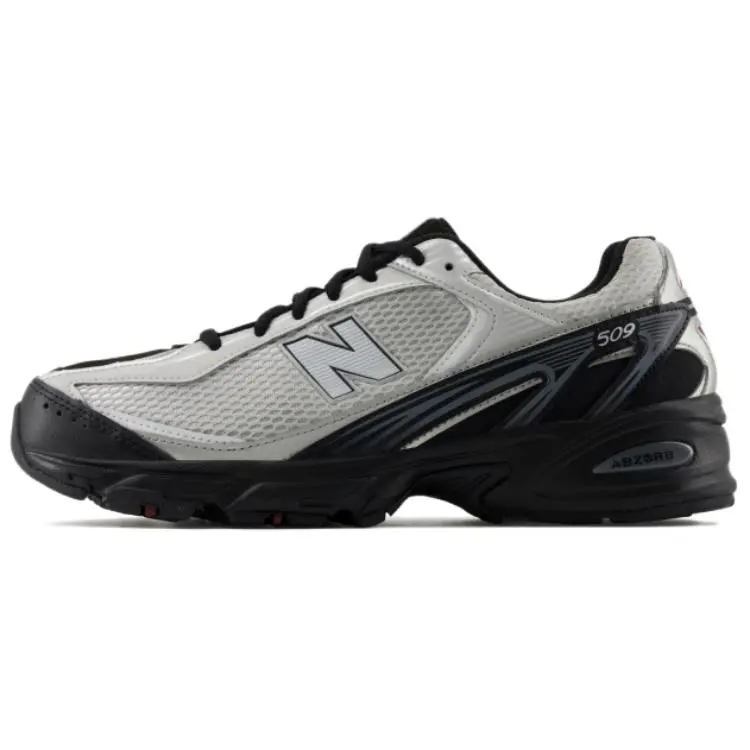 New Balance NB 509 Versatile Height Increasing Low top Chunky Sneakers Unisex Gray Black