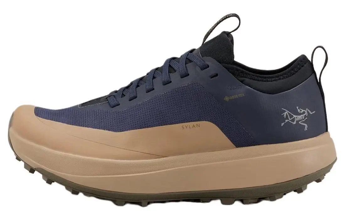 Arc'teryx SYLAN Comfortable Slip Resistant Abrasion Resistant Low top Running Shoes Women's Blue Brown