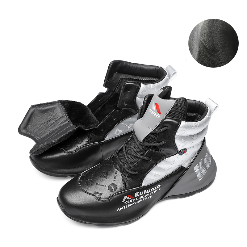 Kolumb Fleece Lined Thermal, Comfortable And Versatile Cushioning Slip Resistant Abrasion Resistant High top