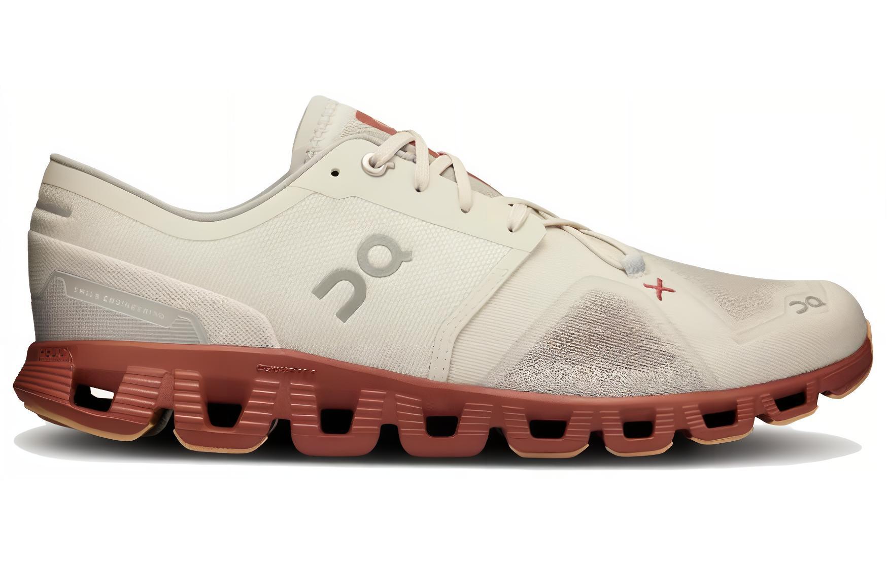 On Running Cloud X 3 Ice Auburn