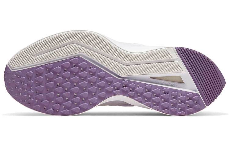 Женские кроссовки Nike Zoom Winflo 6 Air (светло-фиолетовые) — фото 6