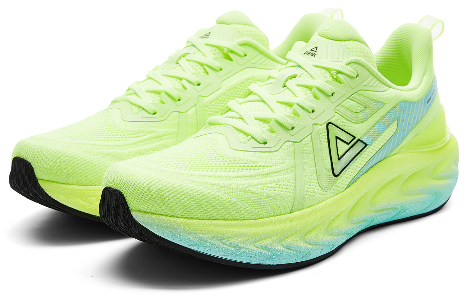 PEAK Taichi 7.0 Running Shoes Men’s Low Top Neon Green