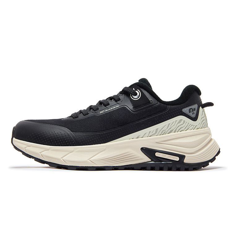 361° Rain Screen Cushioning Slip Resistant Abrasion Resistant Low top Casual Running Shoes Women’s Black