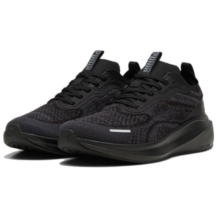 PUMA Skyrocket Light Comfortable And Lightweight Low top Casual Running Shoes Unisex Black Gray