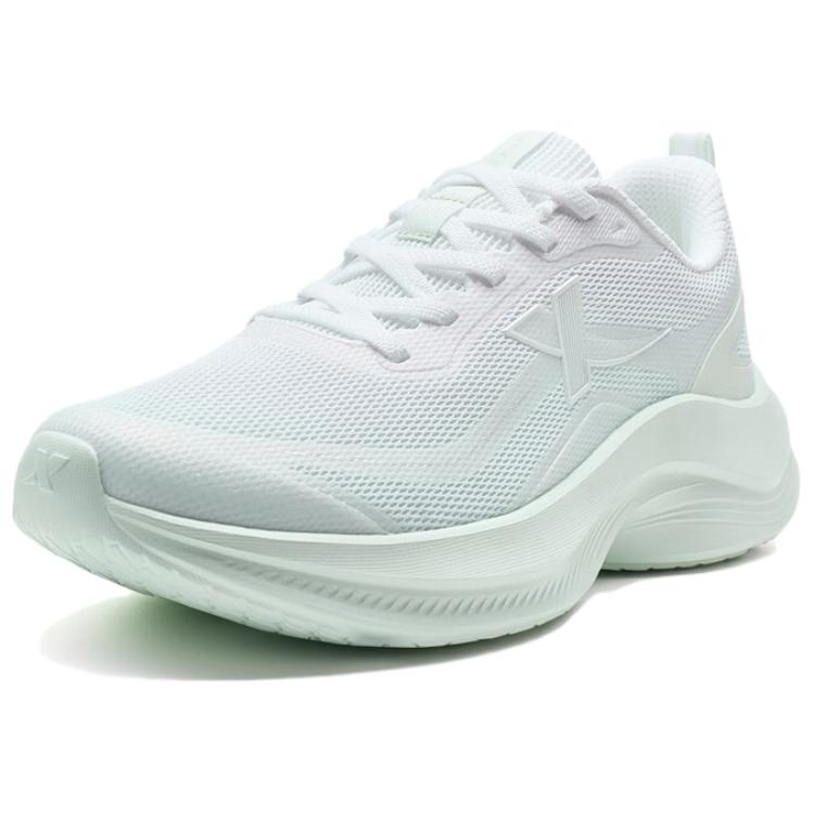 XTEP Lighten Up Fabric Low top Casual Trail Running Shoes Women’s White Green