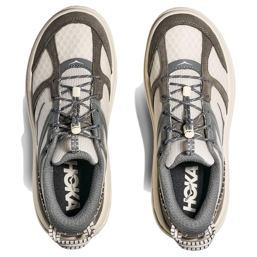 HOKA ONE ONE Bondi B3LS Soft And Comfortable Slip Resistant Abrasion Resistant Low top Casual Running Shoes Unisex Gray