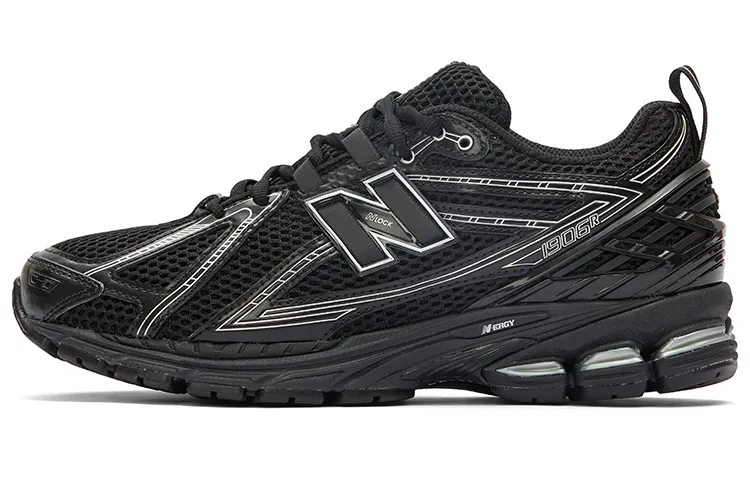 New Balance NB 1906R Trendy Comfortable Elegant Textile Synthetic Leather Low-Top Casual Running Shoes Unisex Black