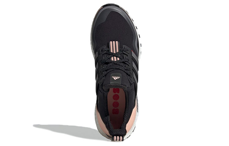 Женские кроссовки adidas ULT (черно-серо-розовые) — фото 5